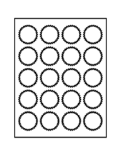 Avery Starburst Template