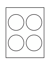 Avery Round Template