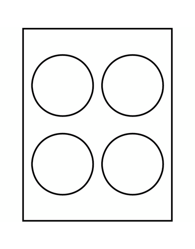 Avery Round Template