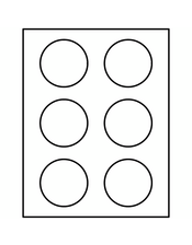 Avery Round Template