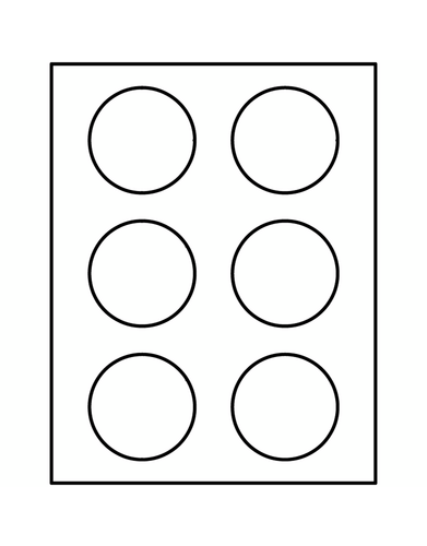 Avery Round Template