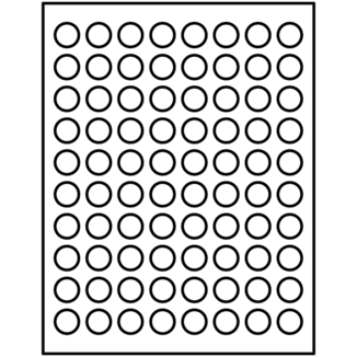Avery Round Template