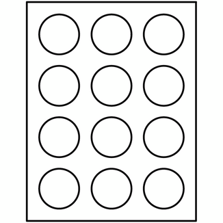 Avery Round Template