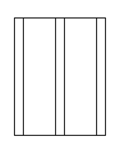 Avery Rectangle Template