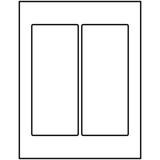 Avery Rectangle Template