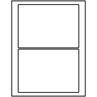 Avery Rectangle Template