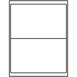 Avery Rectangle Template