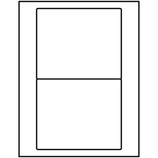 Avery Rectangle Template