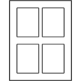 Étiquettes rectangulaires