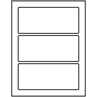 Avery Rectangle Template