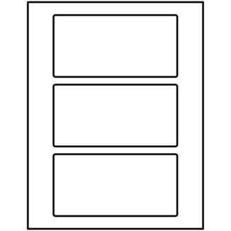 Avery Rectangle Template
