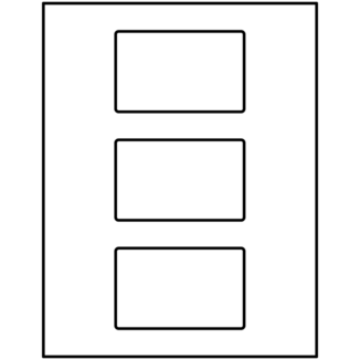 Avery Rectangle Template