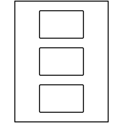 Avery Rectangle Labels, 2½