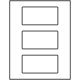 Avery Rectangle Template