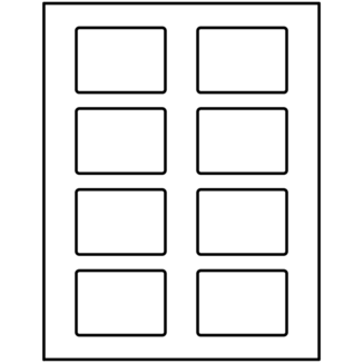 Avery Rectangle Template