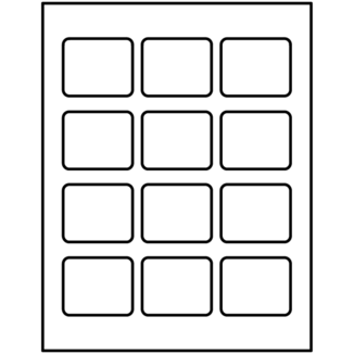 Avery Rectangle Template