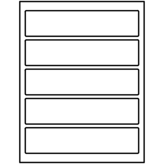Avery Rectangle Template