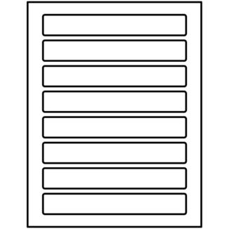 Avery Rectangle Template