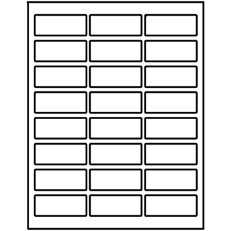 Avery Rectangle Template