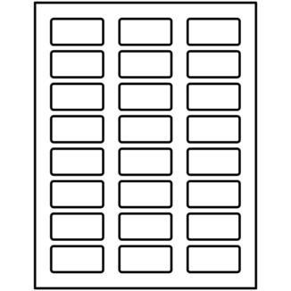 Avery Rectangle Template