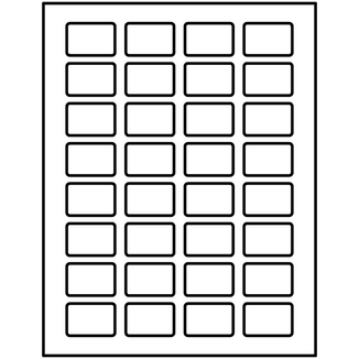 Avery Rectangle Template