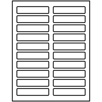 Avery Rectangle Template