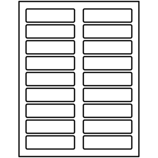 Avery Rectangle Template