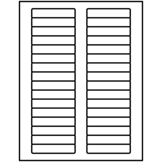 Avery Rectangle Template