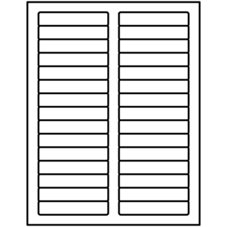 Avery Rectangle Template