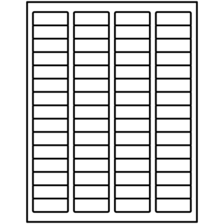 Avery Rectangle Template