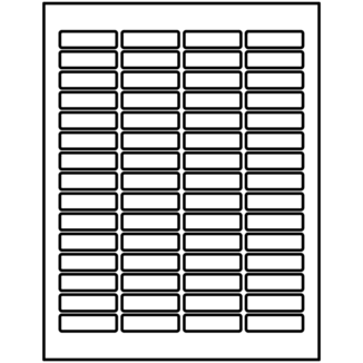 Avery Rectangle Template