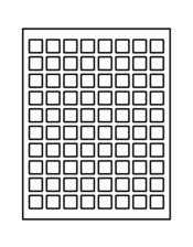 Avery Square Template