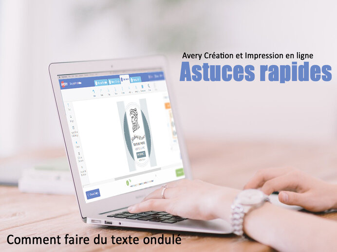 Création et Impression en ligne : Comment faire du texte ondulé