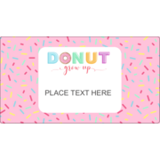Birthday Donut party