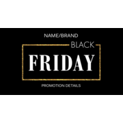 Black Friday Simple Frame