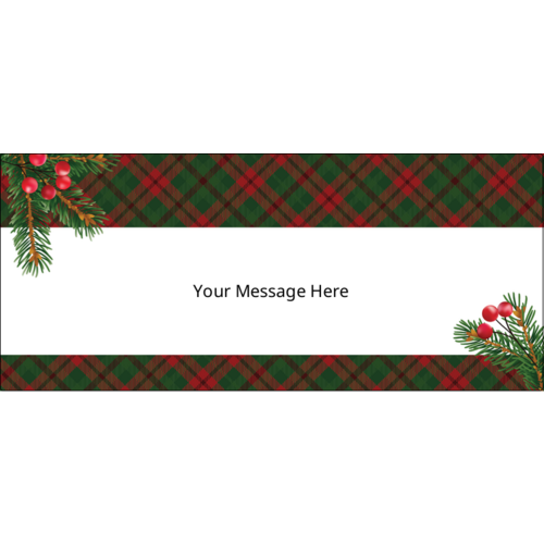 Cosy Tartan predesigned template for upcoming projects | Avery
