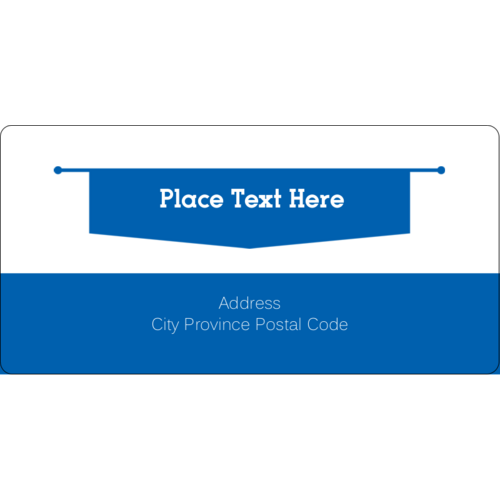Letterpress predesigned template for your next project | Avery