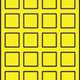 Étiquettes carrées