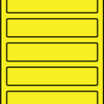 Étiquettes rectangulaires