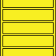 Étiquettes rectangulaires