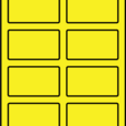 Étiquettes rectangulaires
