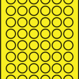 Étiquettes rondes