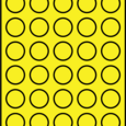 Étiquettes rondes