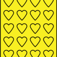 Étiquettes cœur