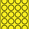 Étiquettes Étoile rayonnante