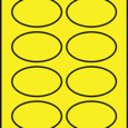 Oval Labels By The Sheet