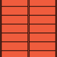 Étiquettes rectangulaires