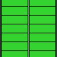 Étiquettes rectangulaires