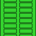 Étiquettes rectangulaires