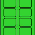 Scalloped Labels By The Sheet